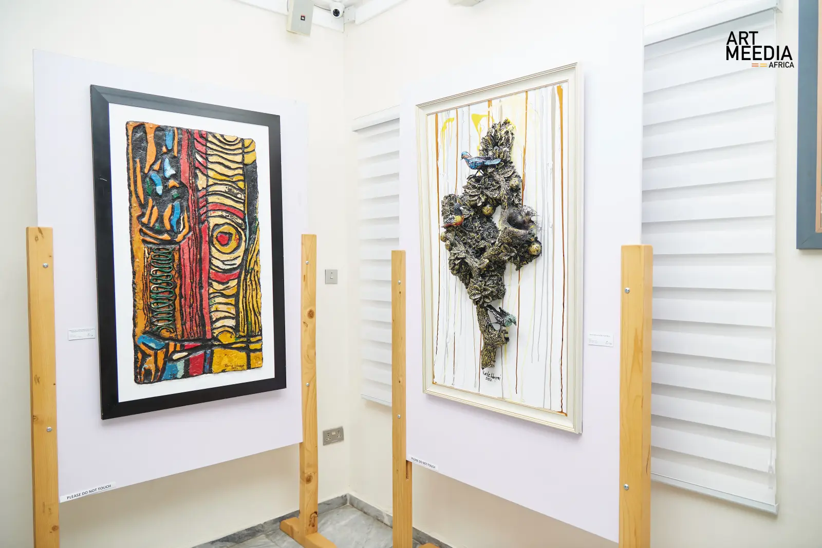 Ambience Shot of Dr. Kunle Adeyemi_s Solo-Exhibition III