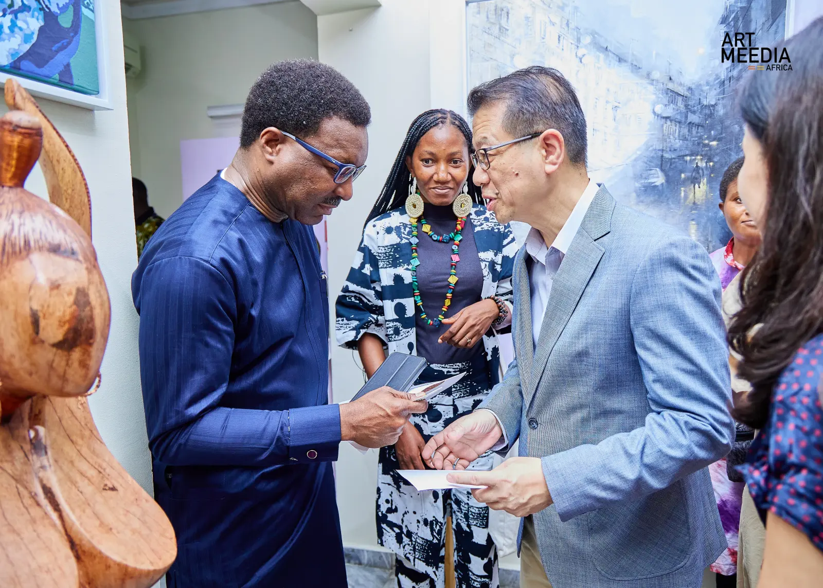 Exchange of Pleasantries - Akin Ogunranti and Andy Yiping Liu